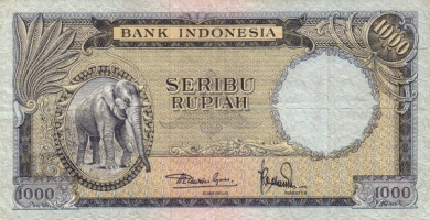1000 rupiah - Indonesia