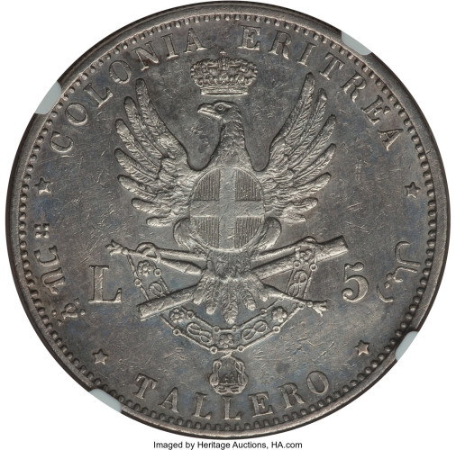 5 lire - Italian Colony