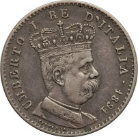 1 lira - Italian Colony