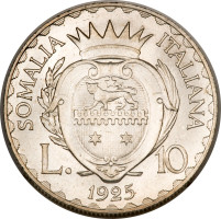 10 lire - Italian Somaliland
