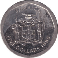 5 dollars - Jamaica