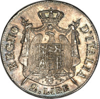 2 lire - Kingdom of Napoleon
