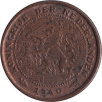 1/2 cent - Kingdom of Netherlands