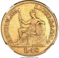 48 lire - République Ligure