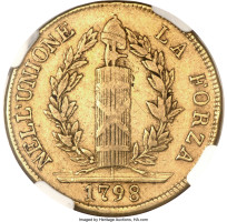 48 lire - Ligurian Republic