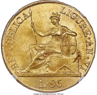 96 lire - Ligurian Republic