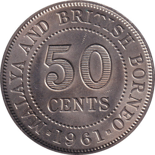 50 cents - Malaya & Borneo