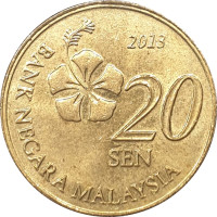 20 sen - Malaysia