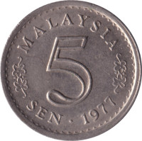 5 sen - Malaysia