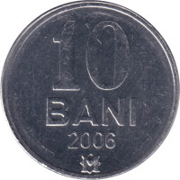 10 bani - Molvavia