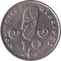 10 francs - New Hebrides
