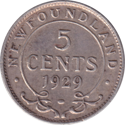 5 cents - Terre Neuve