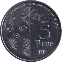 5 francs - Pacific Franc