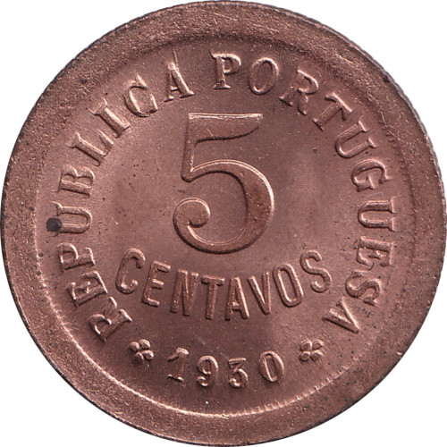 5 centavos - Colonie portugaise