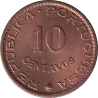 10 centavos - Portuguese India
