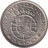 3 escudos - Portuguese India