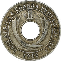 1 cent - Protectorate and Uganda