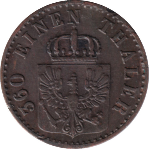 1 pfennig - Prussia