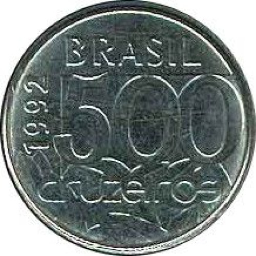 500 cruzeiros - Republic of Brazil