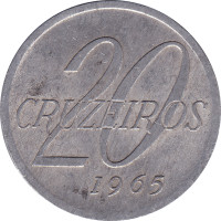 20 cruzeiros - Republic of Brazil
