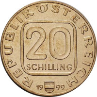 20 schilling - République