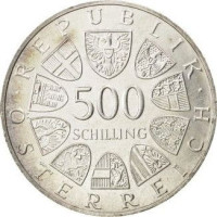 500 schilling - Republic