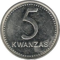 5 kwanzas - Republic