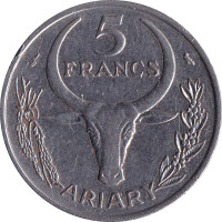 5 francs - Republic