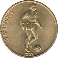 25 shillings - République