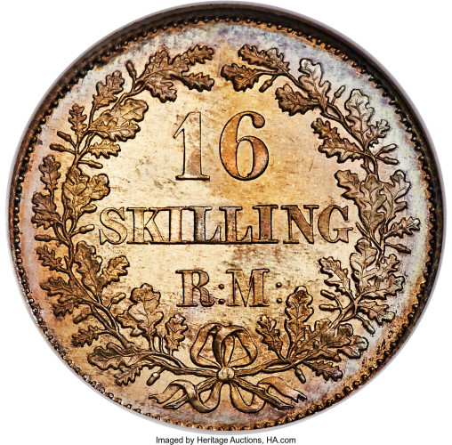 16 skilling - Rigsbankdaler