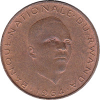 5 francs - Rwanda