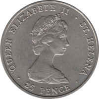 25 pence - Saint Helena
