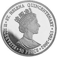 50 pence - Sainte Hélène