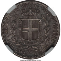 1 lira - Sardinia
