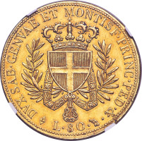 80 lire - Sardinia