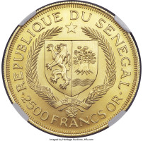 2500 francs - Senegal
