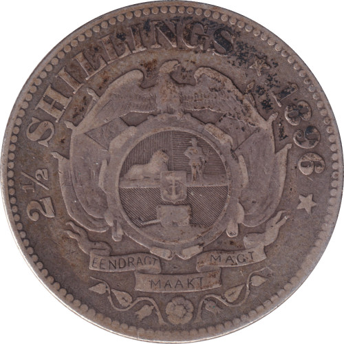 2 1/2 shillings - Afrique du Sud