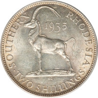 2 shillings - Southern Rhodesia
