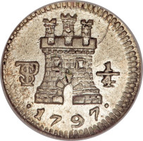 1/4 escudo - Spanish Colonie
