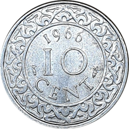 10 cents - Suriname