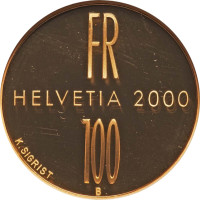 100 francs - Confédération suisse