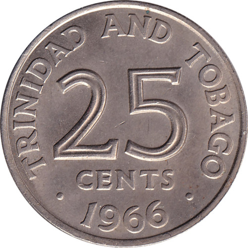 25 cents - Trinidad and Tobago