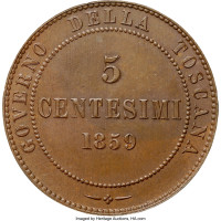 5 centesimi - Tuscany