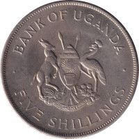5 shillings - Uganda
