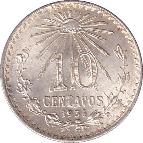 10 centavos - United States of Mexico