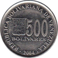 500 bolivares - Venezuela