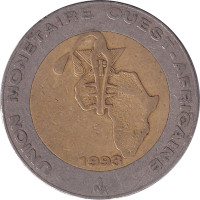 250 francs - West African States