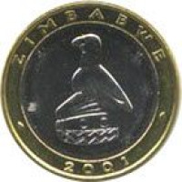 5 dollars - Zimbabwe