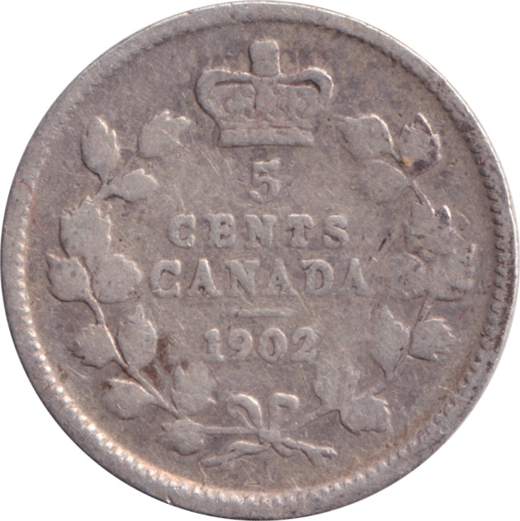 5 cents - Edouard VII