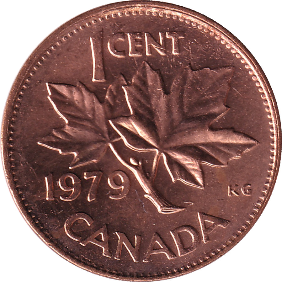 1 cent - Elizabeth II - Buste mature - Ronde